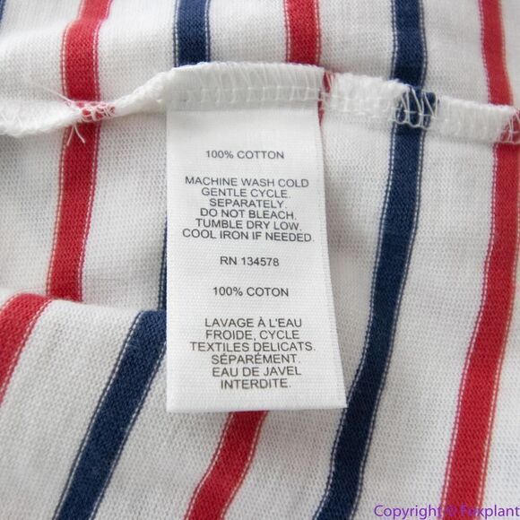 NEW Vineyard Vines 100% cotton Striped NANTUCKET Shift DRESS, L - Picture 15 of 16